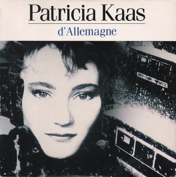 Album cover art for "D’Allemagne" by Patricia Kaas