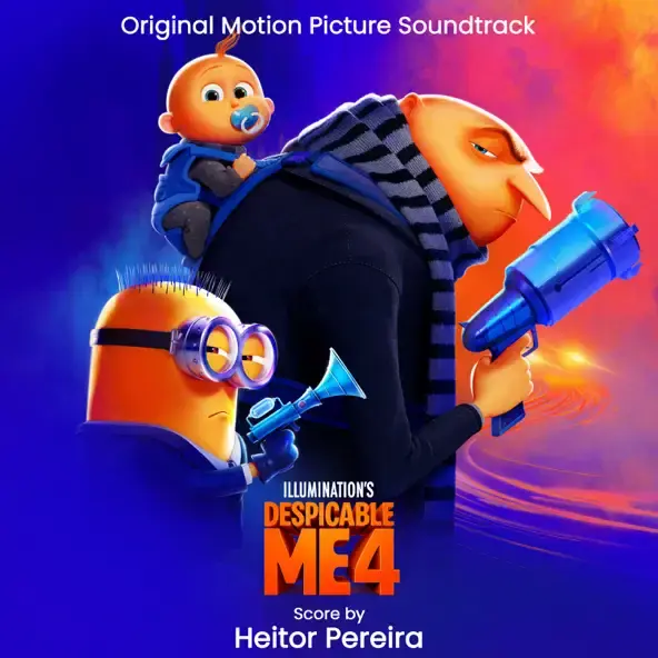 Album cover art for "Everybody Wants to Rule the World" by Despicable Me 4 Cast & Yusuf SALEEM
