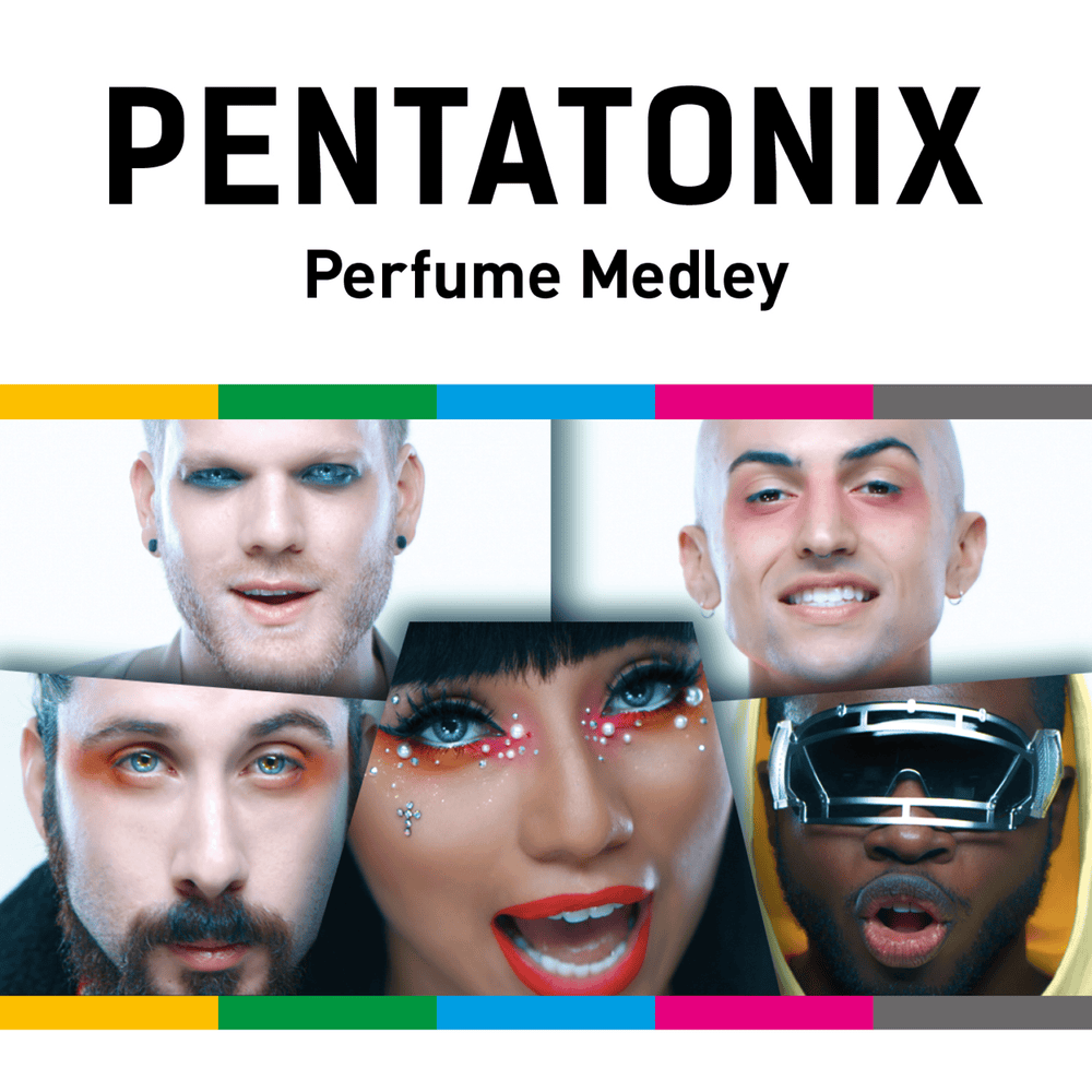Album cover art for "Perfume Medley" by Pentatonix