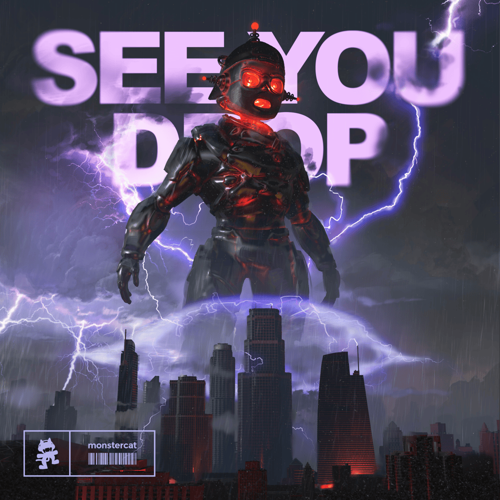 Album cover art for "SEE YOU DROP" by Ray Volpe