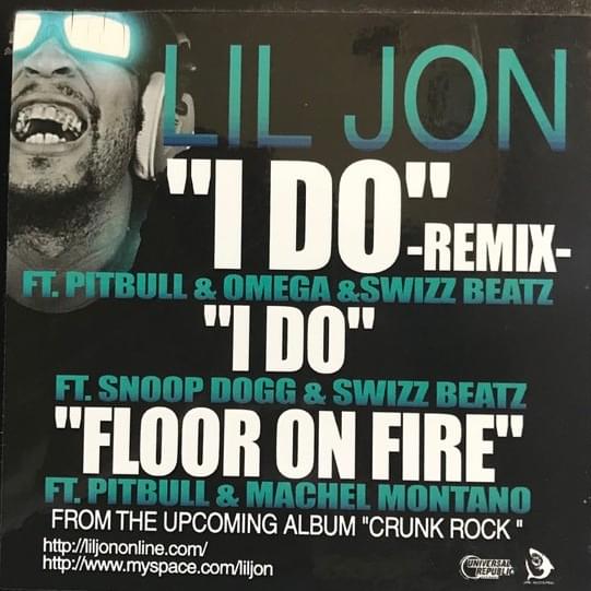 Cover image for I Do Remix/ I Do/ Floor On Fire