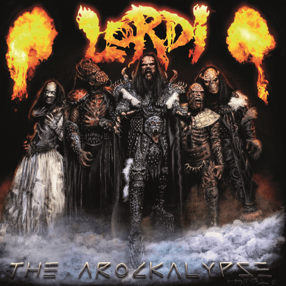 Album cover art for "The Chainsaw Buffet" by Lordi & Jay Jay French