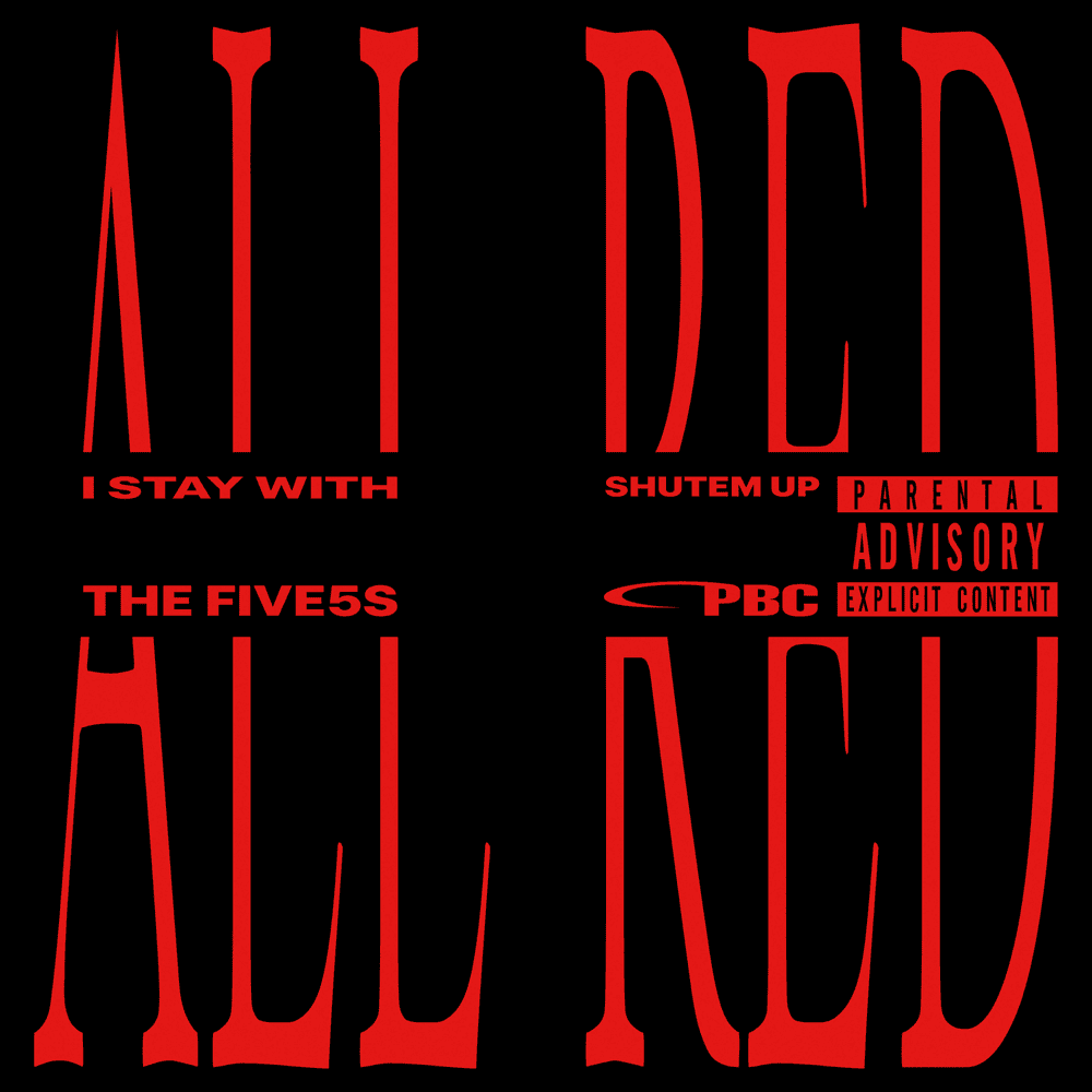 Album cover art for "ALL RED" by 2K Sports