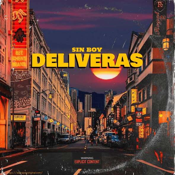 Album cover art for "Deliveras" by Sin Boy
