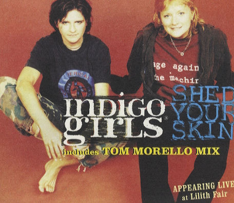 Album cover art for "Shame on You (Live, 1998)" by Indigo Girls