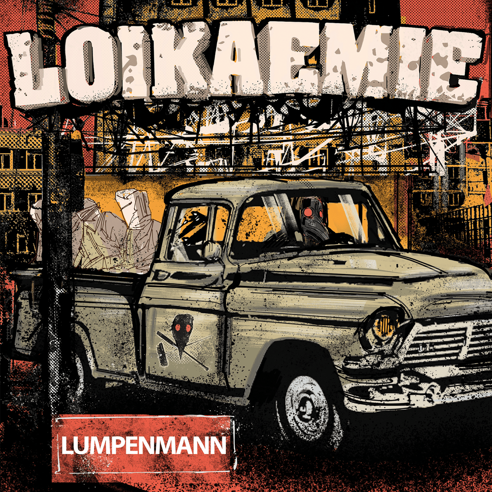 Album cover art for "Lumpenmann" by Loikaemie