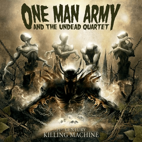 Album cover art for "So Grim So True So Real" by One Man Army And The Undead Quartet