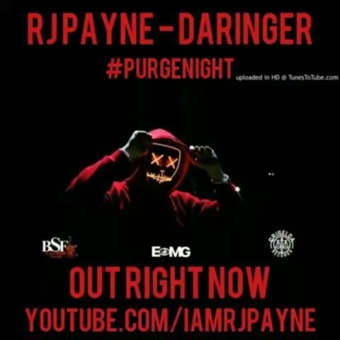 Album cover art for "Purge Night" by RJ Payne