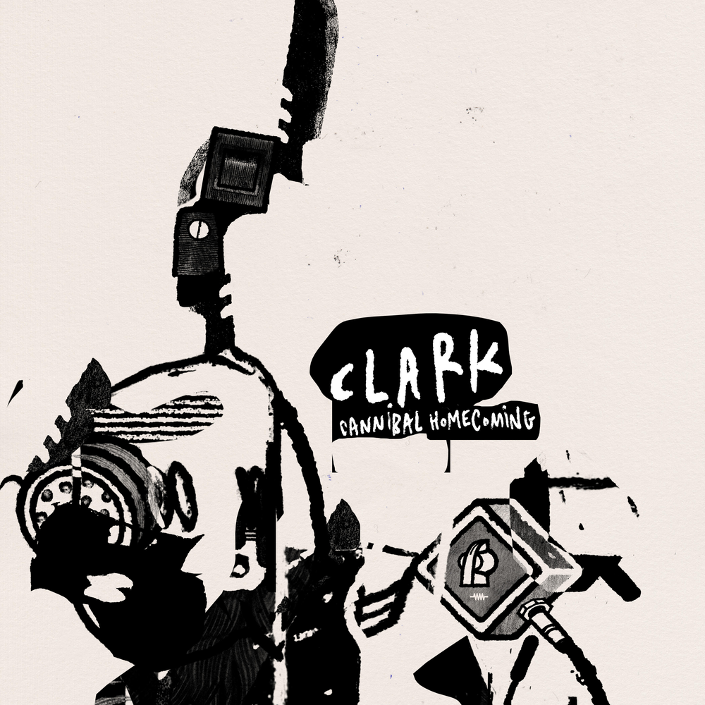 Album cover art for "Cannibal Homecoming" by Clark