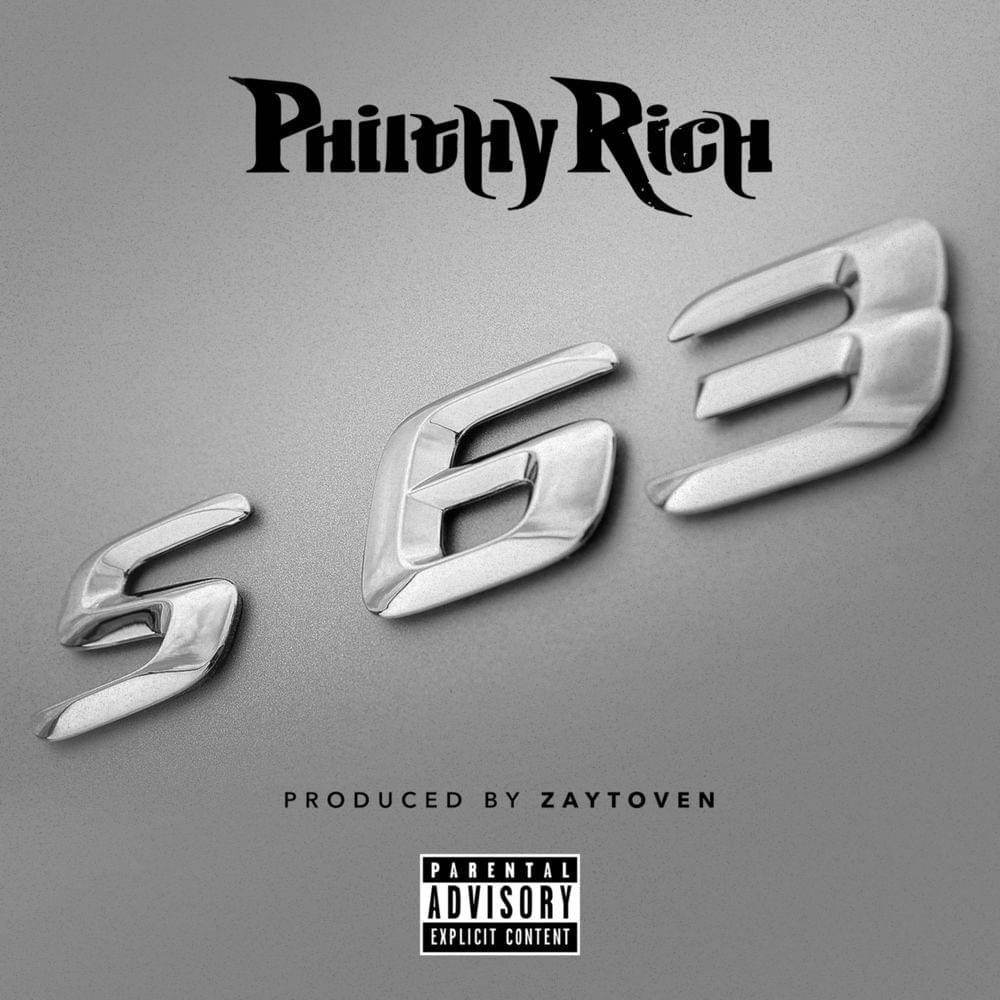 Album cover art for "S63" by Philthy Rich