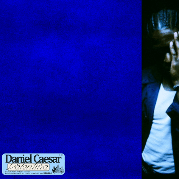 Album cover art for "Valentina" by Daniel Caesar