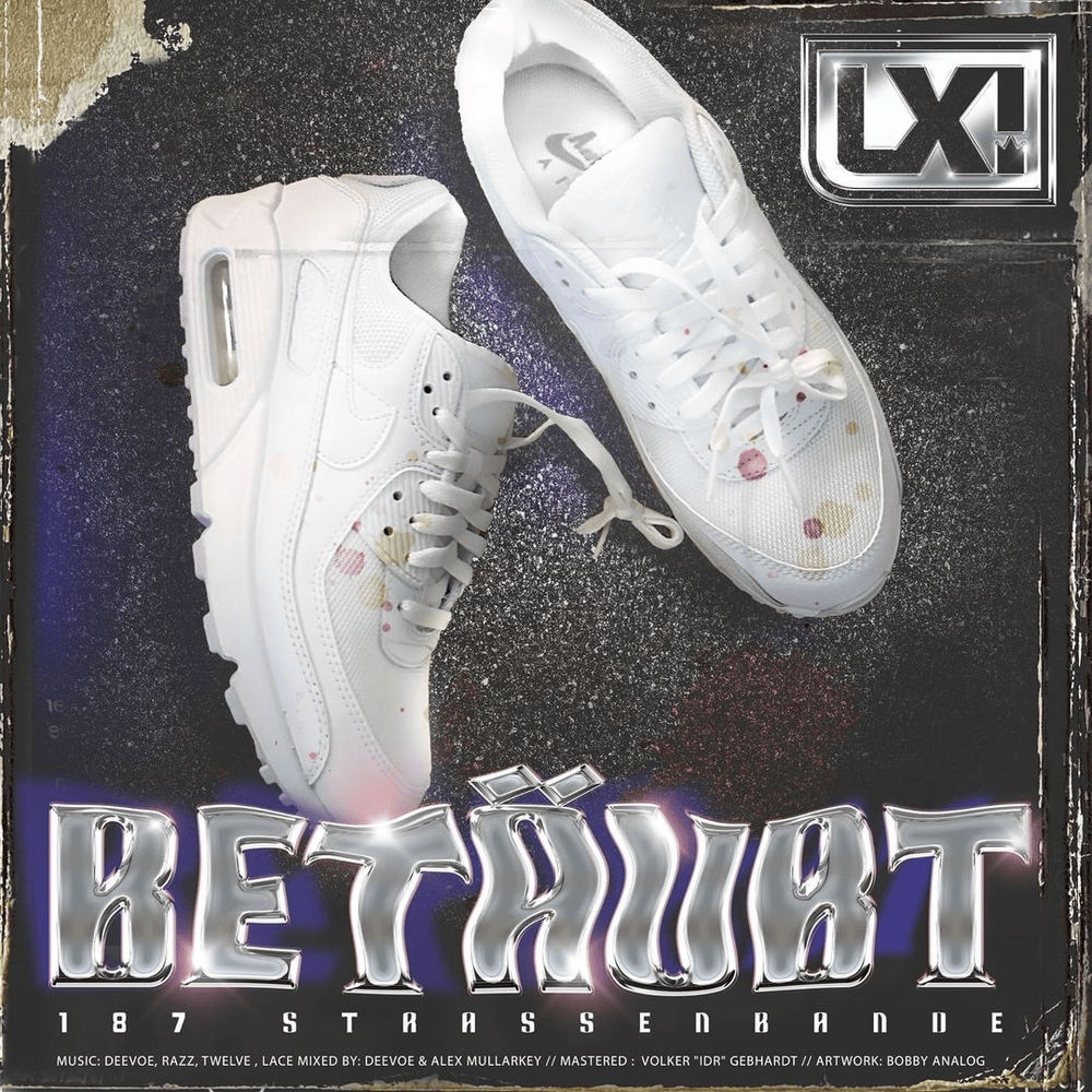 Album cover art for "Betäubt" by LX