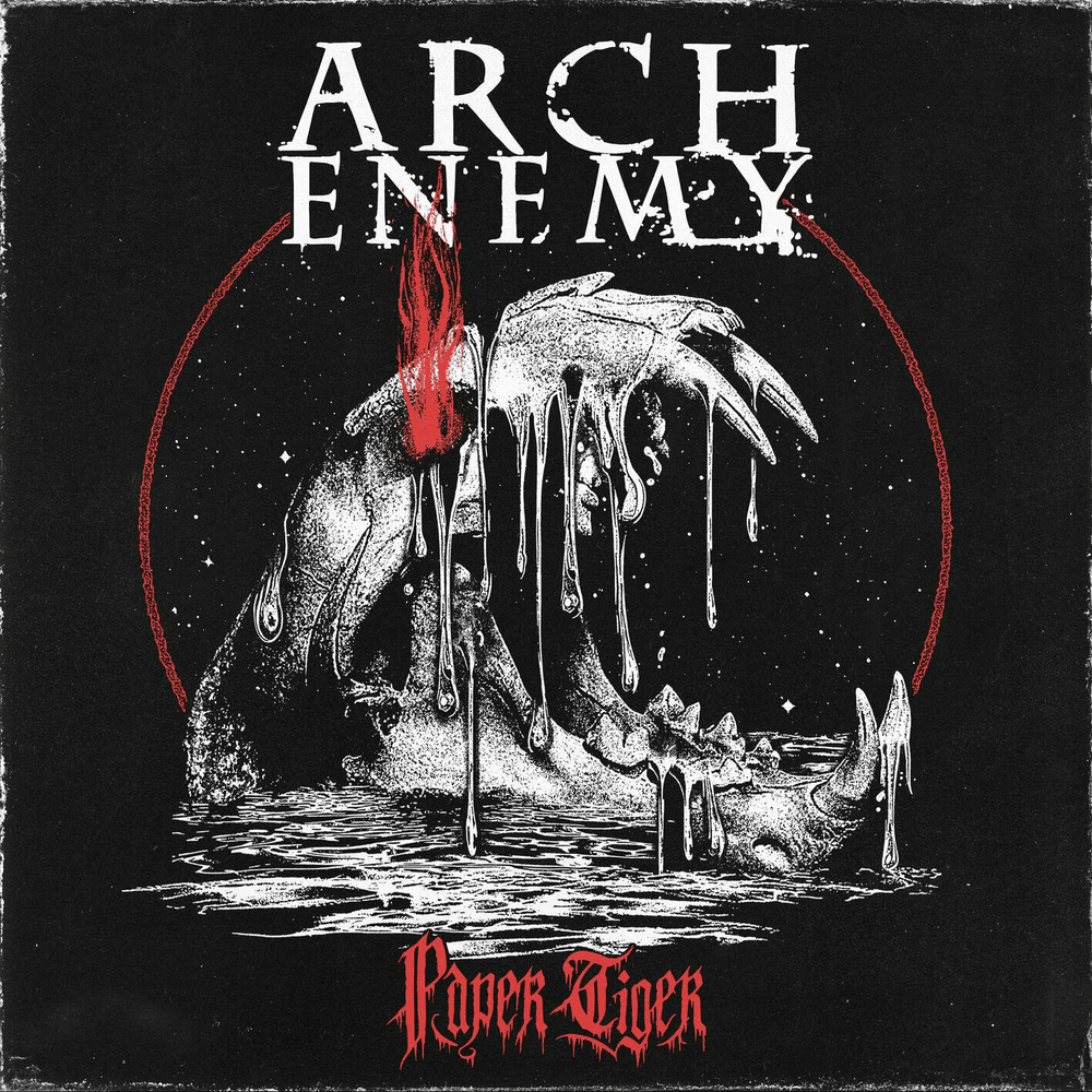 Album cover art for "Paper Tiger" by Arch Enemy