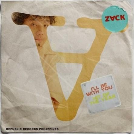 Album cover art for "I’LL BE WITH YOU" by Zack Tabudlo
