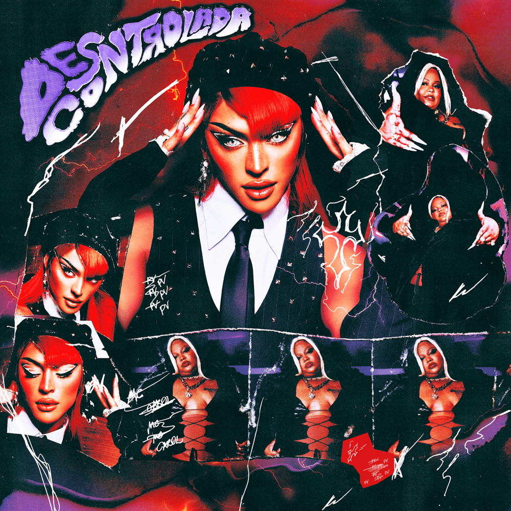 Album cover art for "Descontrolada" by Pabllo Vittar