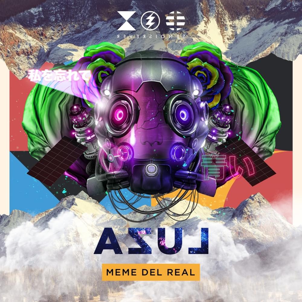 Album cover art for "Azul" by Meme Del Real