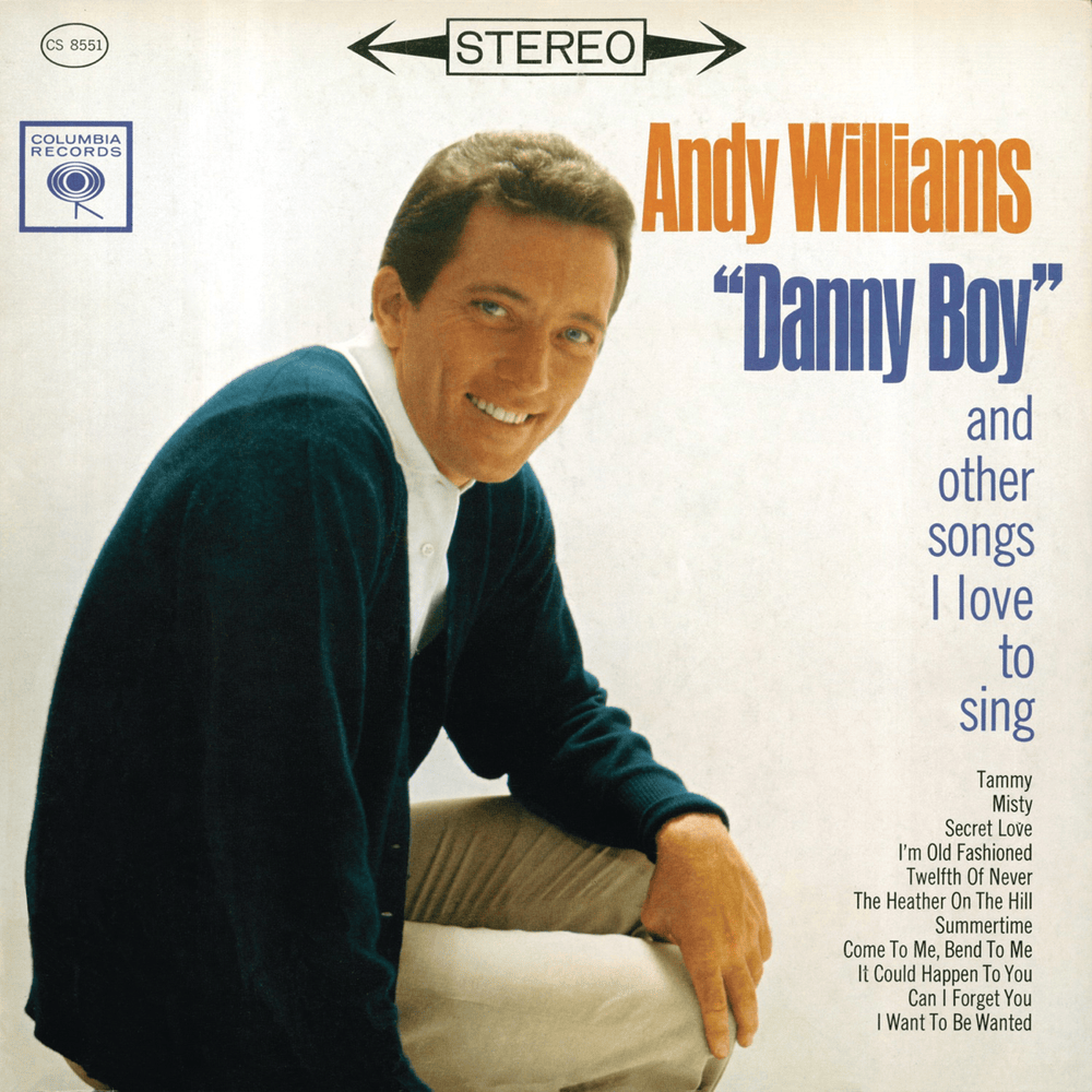 Album cover art for "Danny Boy" by Andy Williams