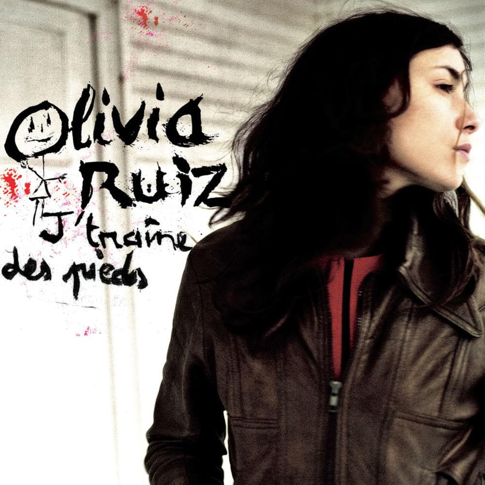 Album cover art for "J’traîne des pieds" by Olivia Ruiz