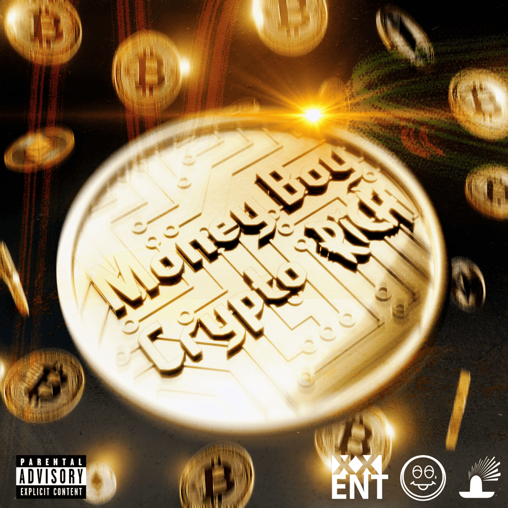 Album cover art for "Crypto Rich" by Money Boy