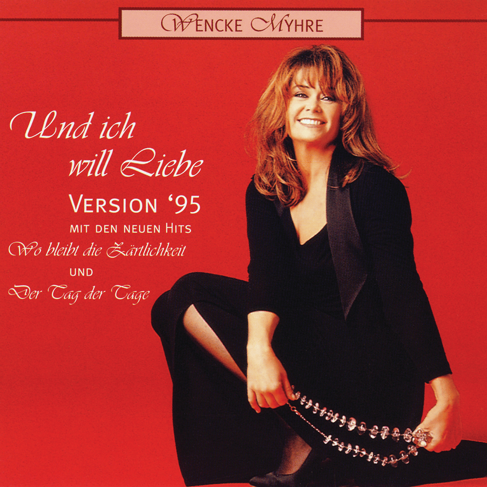 Album cover art for "Wenn Gott eine Frau wär’" by Wencke Myhre