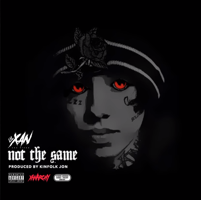 Album cover art for "Not the Same" by Lil Xan