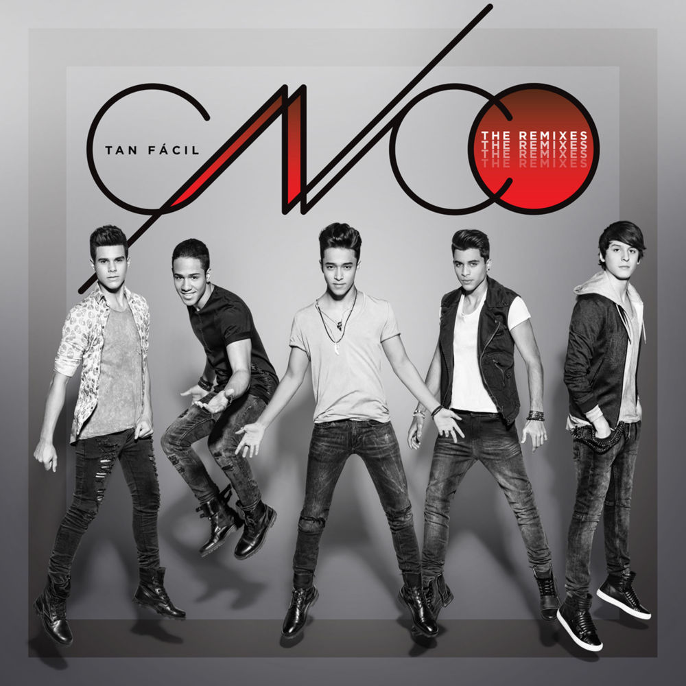 Album cover art for "Tan Fácil (Urban Remix)" by CNCO & Wisin