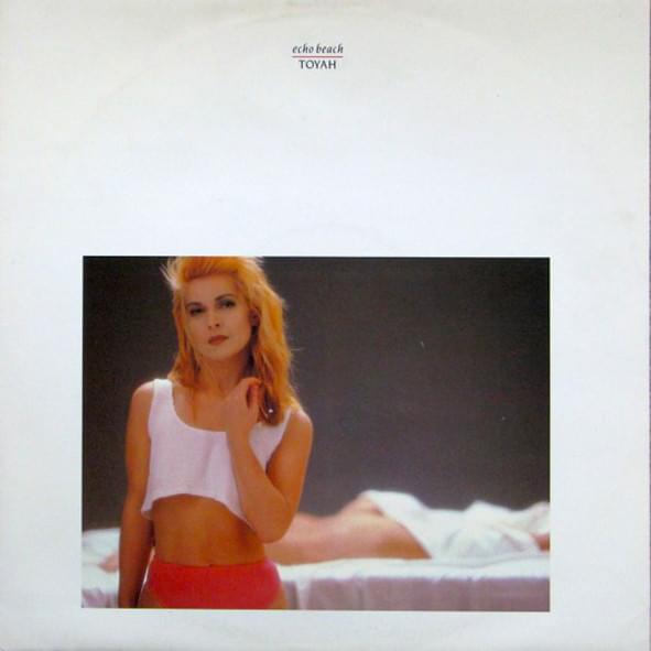 Album cover art for "Echo Beach" by Toyah