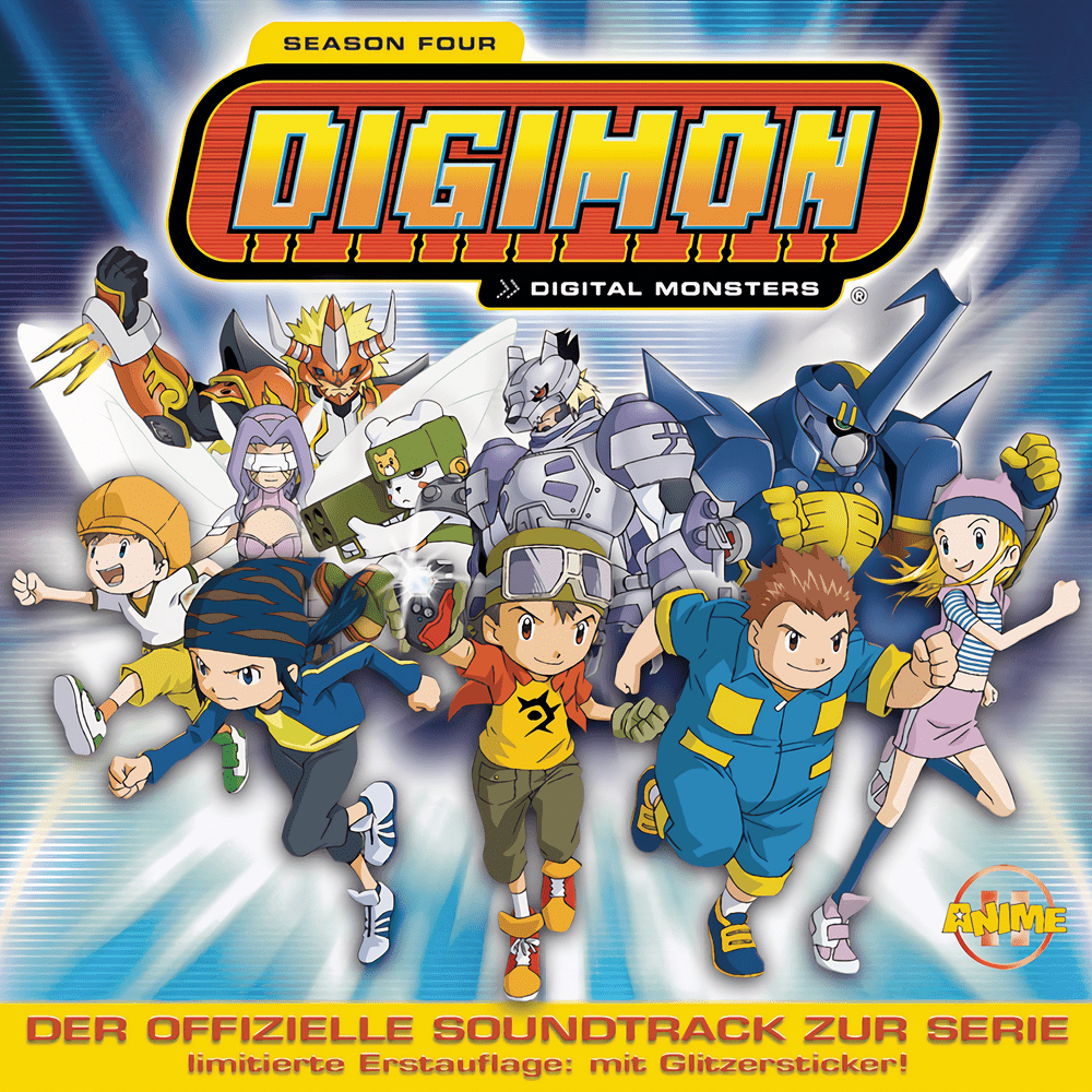 Album cover art for "Weit, weit weg (Digimon Frontier)" by Anime Allstars & Ron van Lankeren