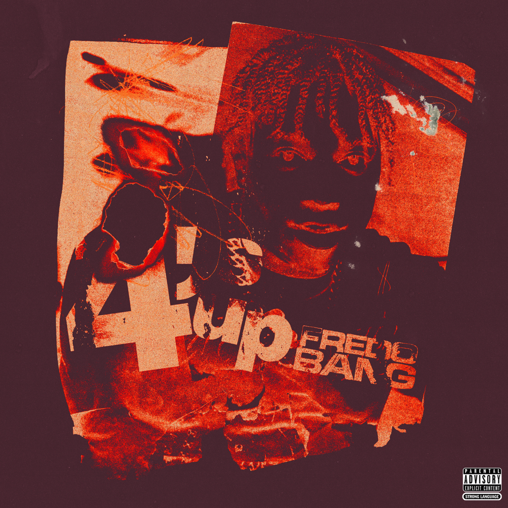 Album cover art for "4's Up" by Fredo Bang