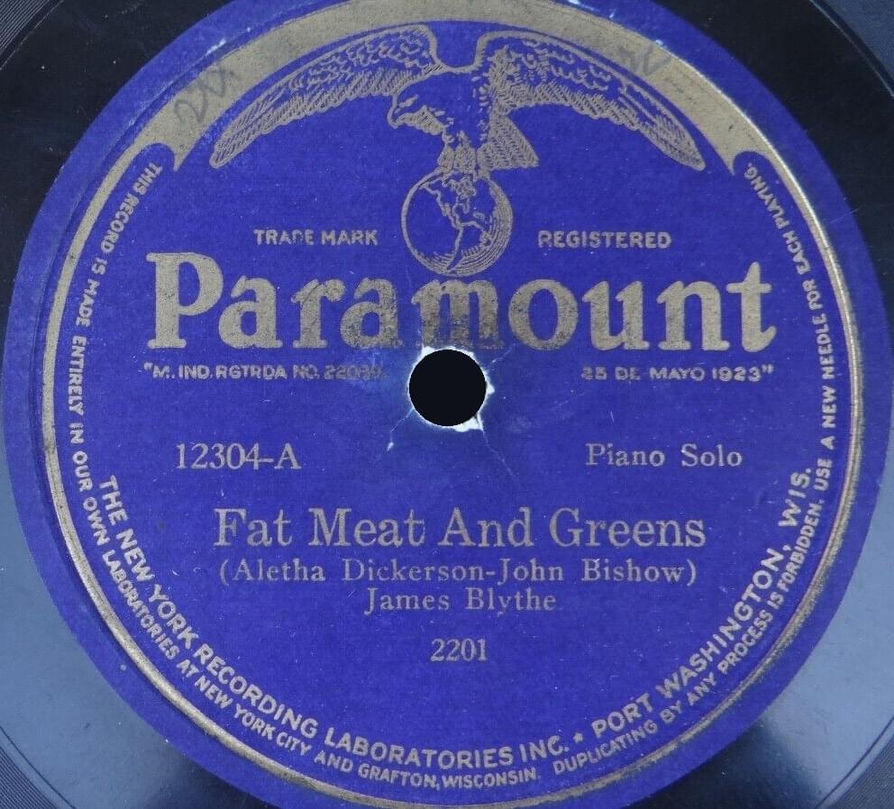 Fat Meat And Greens by James Blythe