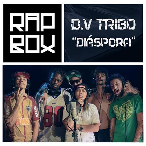Album cover art for "Diáspora" by DV Tribo