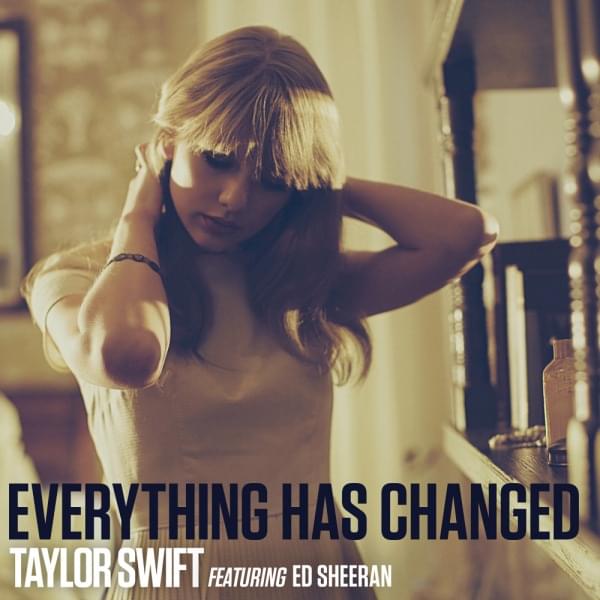 Album cover art for "Everything Has Changed" by Taylor Swift & Ed Sheeran
