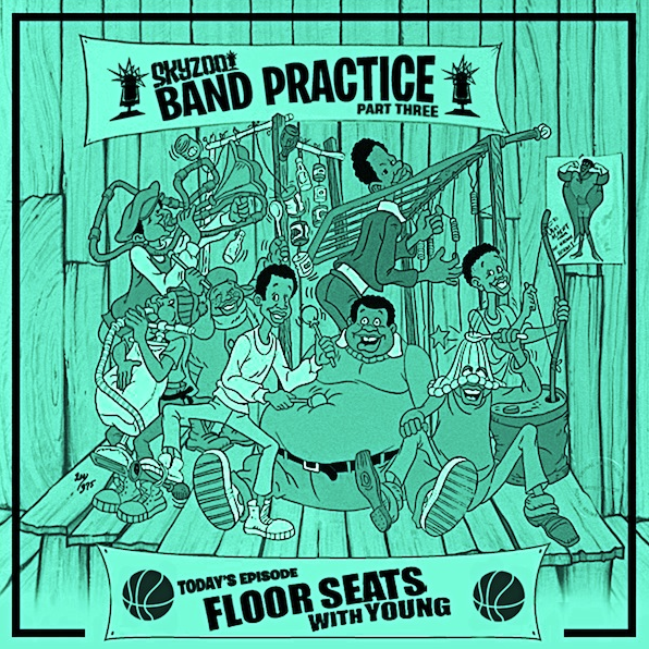 Album cover art for "Floor Seats with Young" by Skyzoo