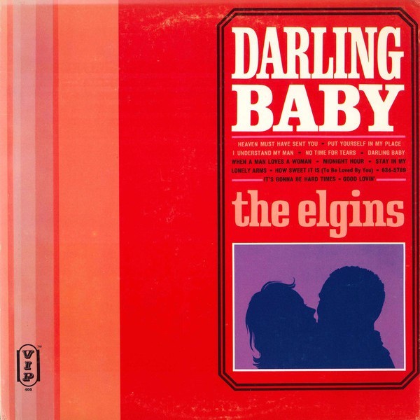 Album cover art for "Darling Baby" by The Elgins