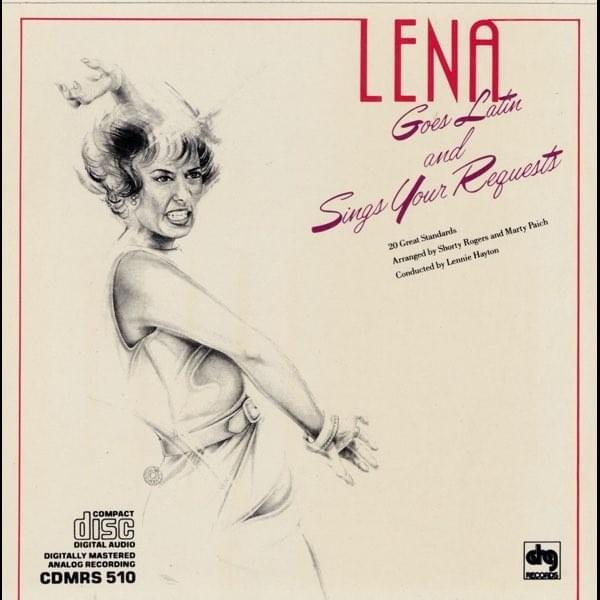 Album cover art for "Honeysuckle Rose" by Lena Horne