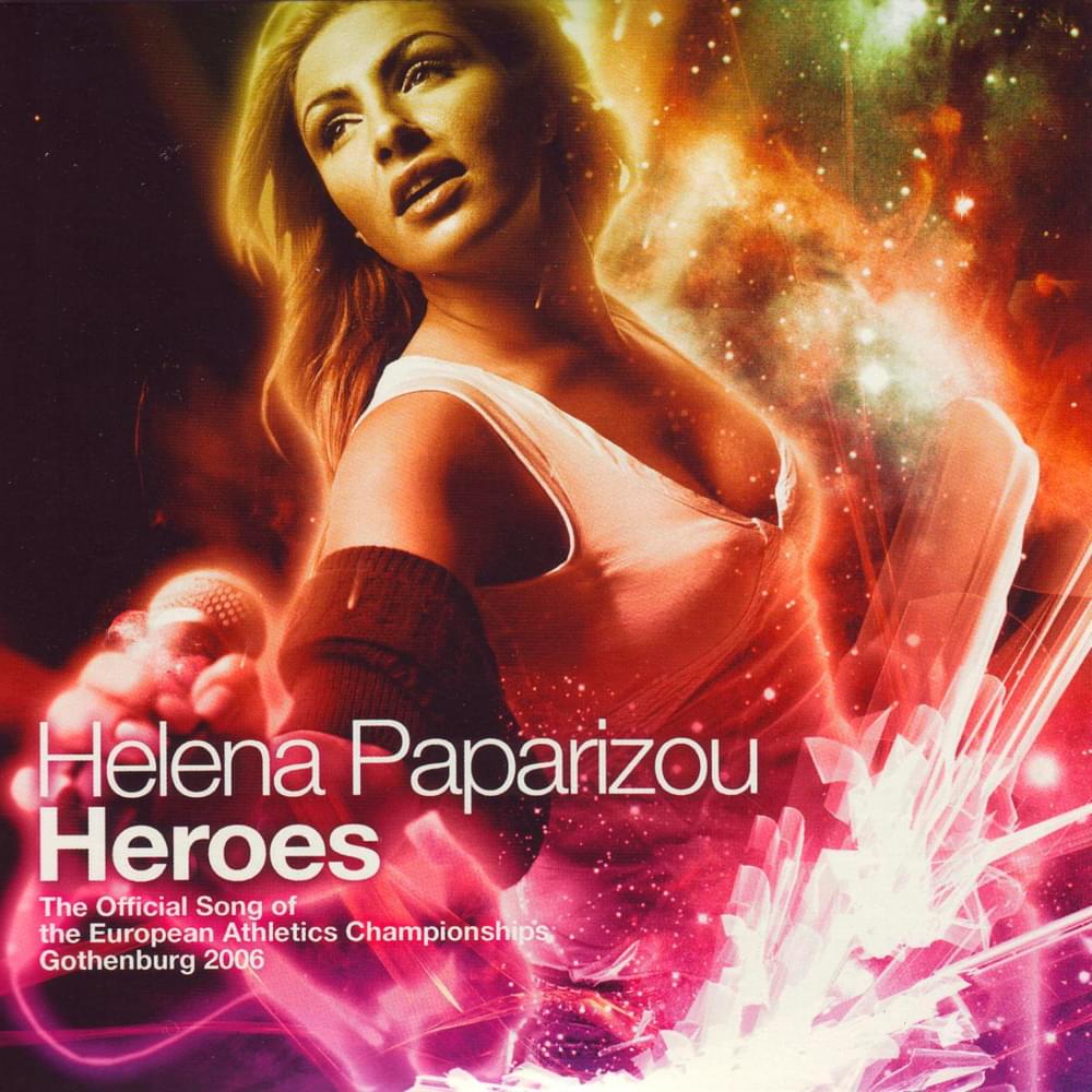 Album cover art for "Heroes" by Helena Paparizou
