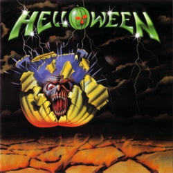 Album cover art for "Warrior" by Helloween