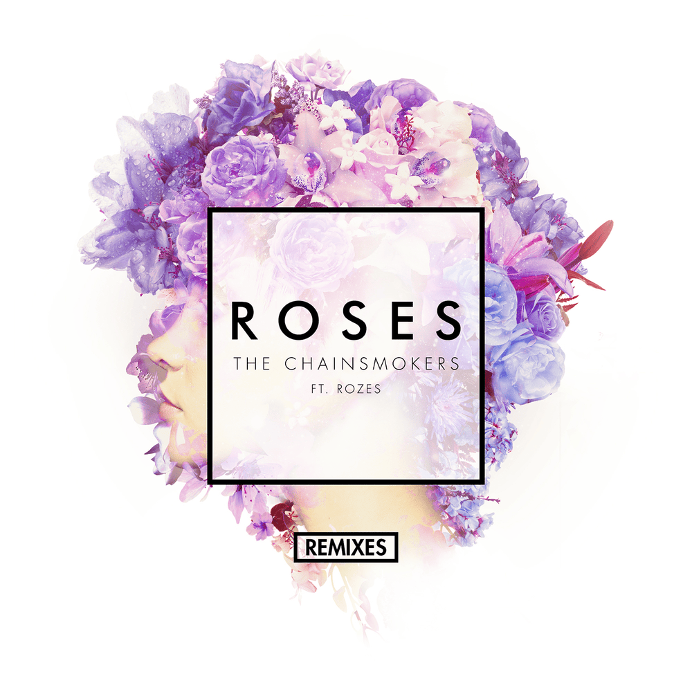 Album cover art for "Roses (The Him Remix)" by The Chainsmokers & ROZES