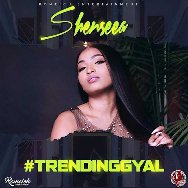 Album cover art for "Trending Gyal" by Shenseea