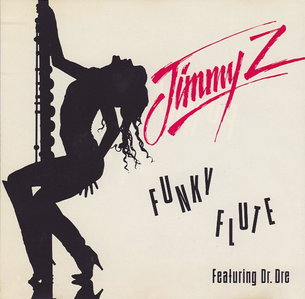 Album cover art for "Funky Flute" by Jimmy Z & Dr. Dre