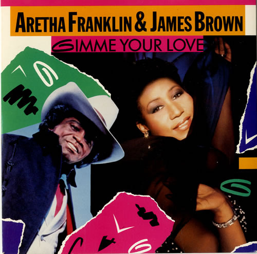 Album cover art for "Gimme Your Love" by Aretha Franklin & James Brown