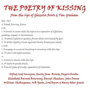 Cover image for The Poetry of Kissing