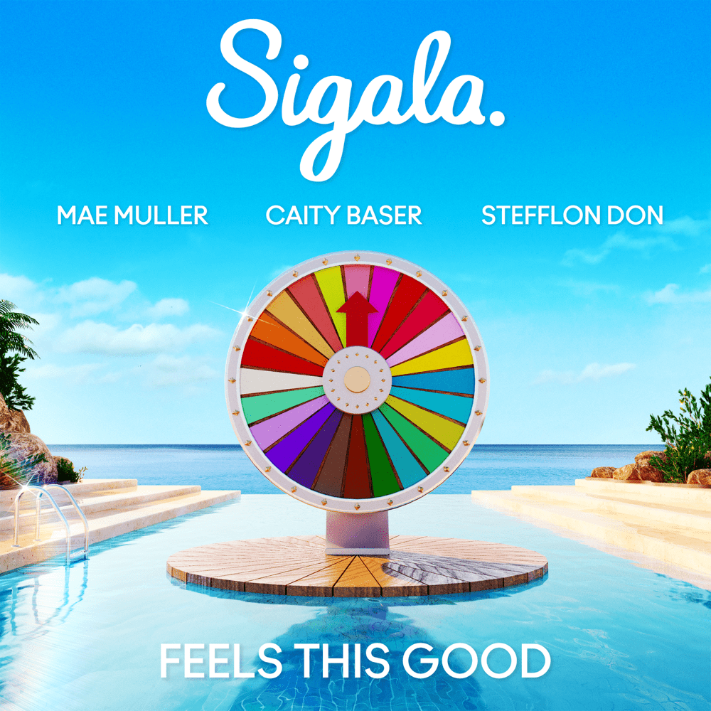 Album cover art for "Feels This Good" by Sigala & Stefflon Don