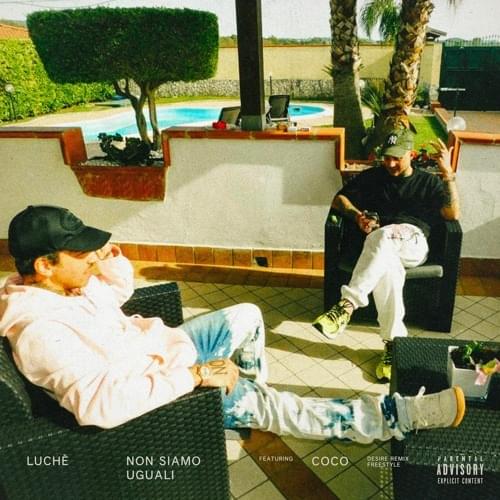 Album cover art for "Non siamo uguali" by Luchè & CoCo