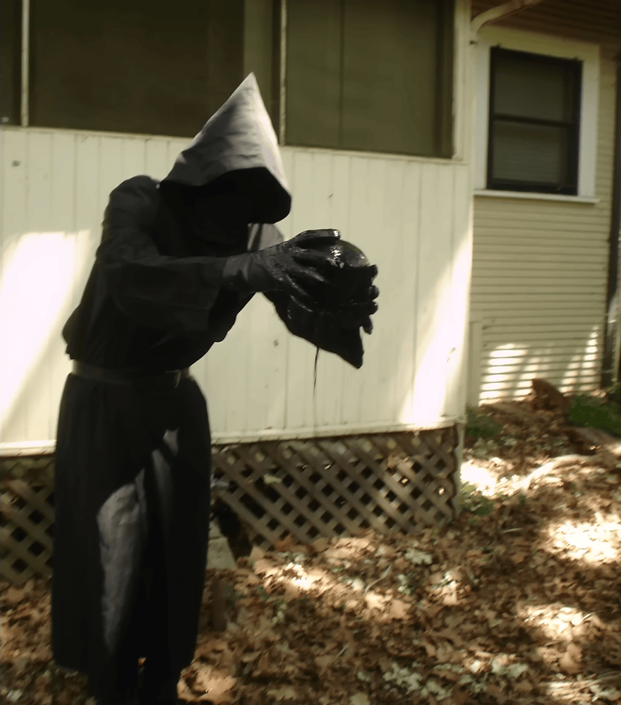 Album cover art for "Black Paint" by Death Grips