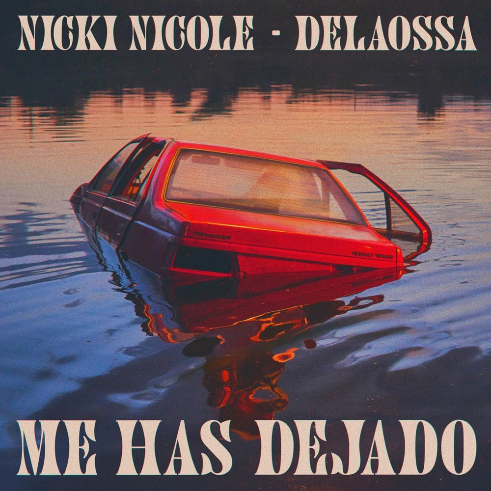 Album cover art for "Me Has Dejado" by NICKI NICOLE