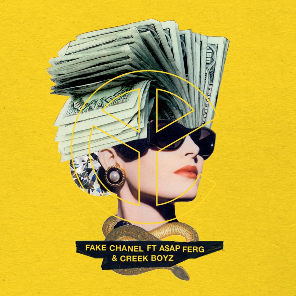 Album cover art for "Fake Chanel" by Yellow Claw & Creek Boyz & A$AP Ferg