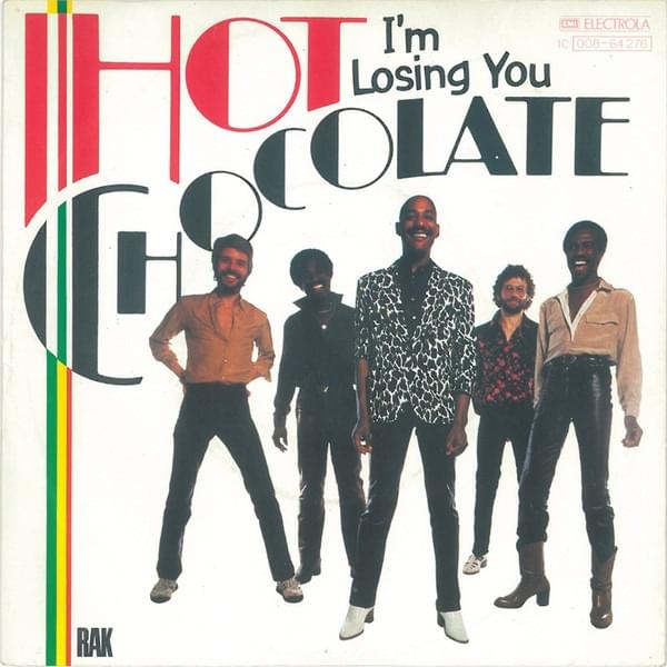 Album cover art for "Losing You" by Hot Chocolate