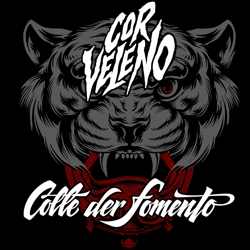 Album cover art for "Fuoco Sacro" by Cor Veleno & Colle Der Fomento