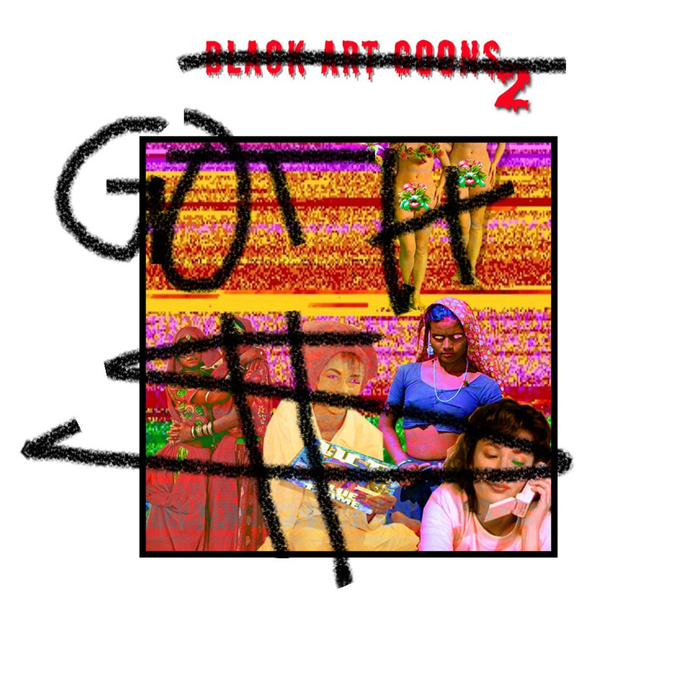 Album cover art for "CUNT HO33$$" by Sickboyrari & Sacrivice